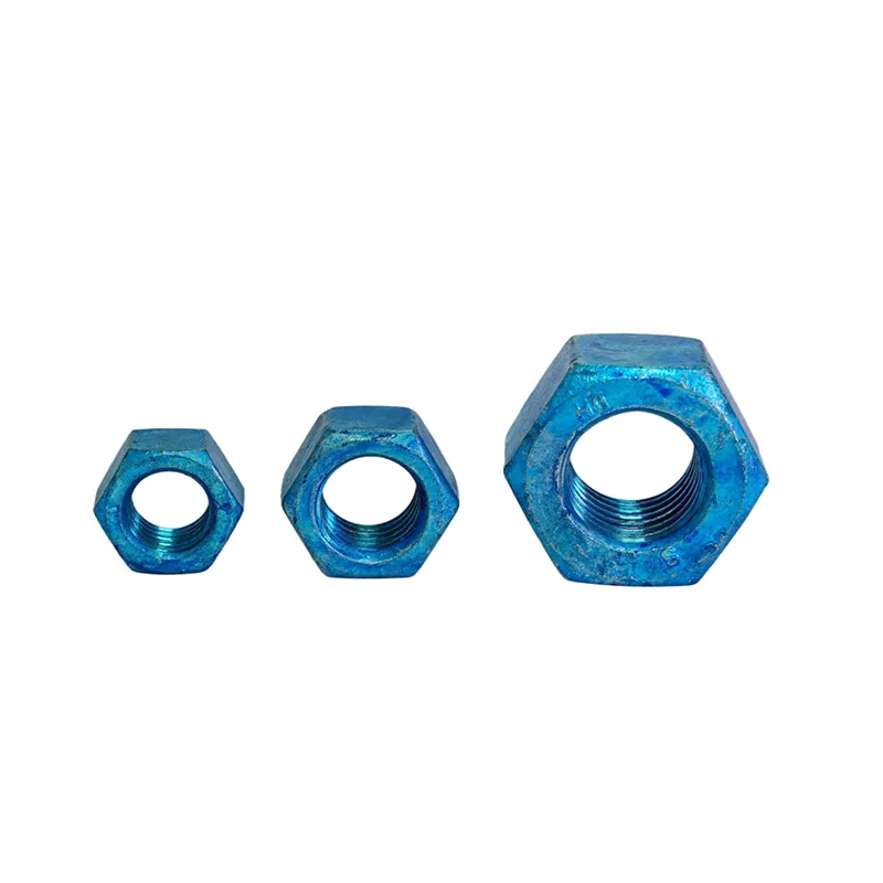 A563 Heavy Hex Nuts DH With Blue Wax factory