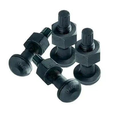 GB3632 Sets Of Torshear Type High Strength Bolt Hexagon Nut And Plain Washer For Steel Structures factory
